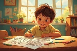 Why Coloring Pages Boost Child Development?