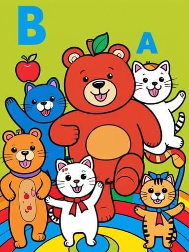 Alphabet coloring pages