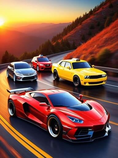 Cars coloring pages
