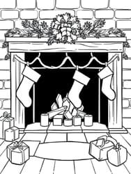 Christmas Fireplace