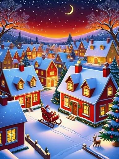 Christmas coloring pages