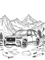 Citroen C5 Aircross SUV in Mountains