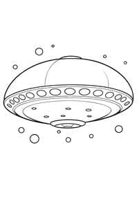 Classic UFO Flying Saucer