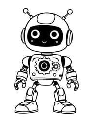 Cute Blocky Robot
