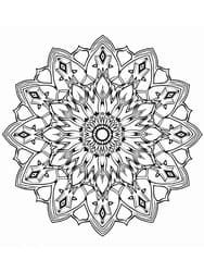 Floral Layered Mandala