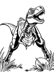 Ferocious T-Rex Roaring
