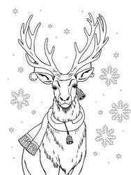 Festive Christmas Reindeer