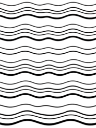 Wave Lines in Abstract Design coloring preview