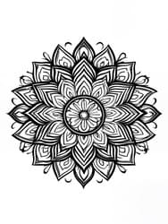 Droplet Mandala with Teardrop coloring preview