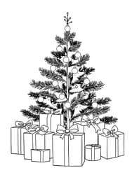 Gift-Filled Christmas Tree