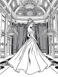 Princess in Ballroom