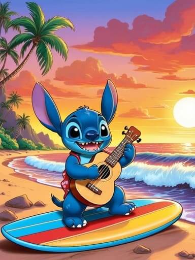 Lilo & Stitch coloring pages