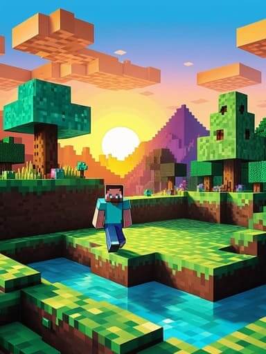 Minecraft coloring pages
