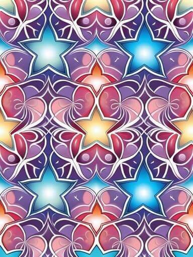 Patterns coloring pages