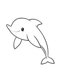 Dolphin with Big Eyes