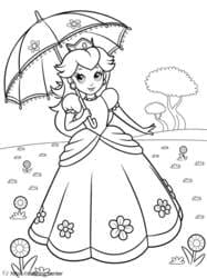 Princess with Umbrella
