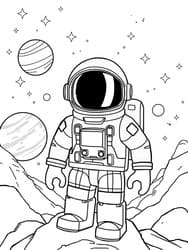 Roblox Astronaut on Alien Planet