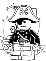 Roblox Pirate Captain on Ship
