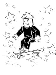 Roblox Skater Riding Skateboard