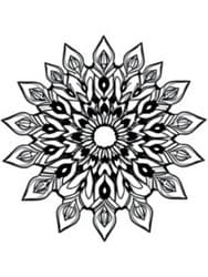 Simple Petal Mandala