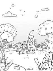 SpongeBob and Patrick