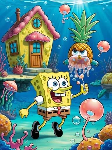 SpongeBob coloring pages