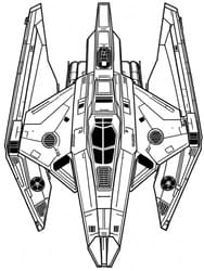 TIE Interceptor Printable Page