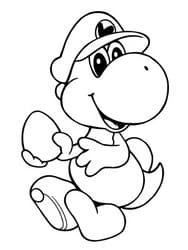 Yoshi Holding Easter Egg